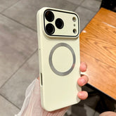 Glass Lens Protect Magnetic Phone Case